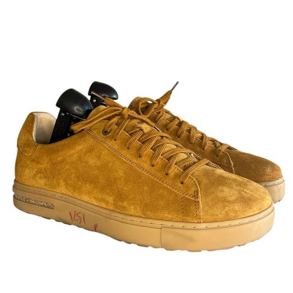 ***SOLD*** Birkenstock Bend Low Suede Footbed Lace-Up Sneaker Shoes Size 9 - Picture 3 of 6